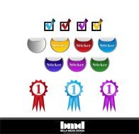 Travel Stickers Clip Art N9