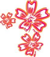 Flower Cluster Clip Art N3