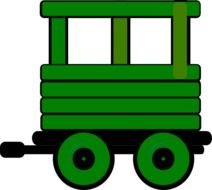 Cartoon Train Carriage N2