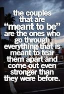Is It Meant To Be Quotes