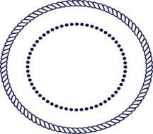 Blue Circle Clip Art N25