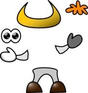 Longhorn Clip Art N4