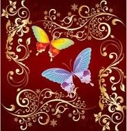 Butterfly Graphics clip art drawing