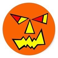 Evil Jack O Lantern Clip Art N3