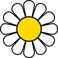 Yellow Daisies Clip Art N2