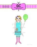 Little Blonde Girl Clip Art N3