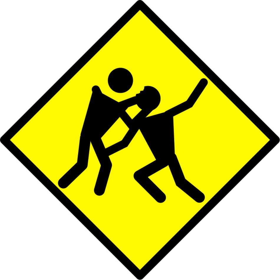 Warning Road Sign Clip Art Free