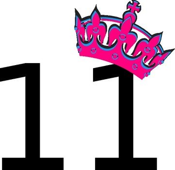 Number 11 Clip Art N18