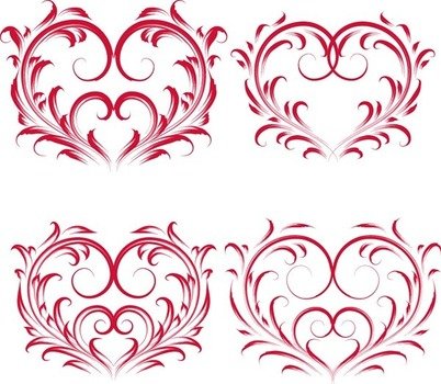 Valentine Heart Clip Art Vector N2