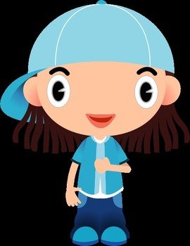 Cartoon Tomboy Girl N4