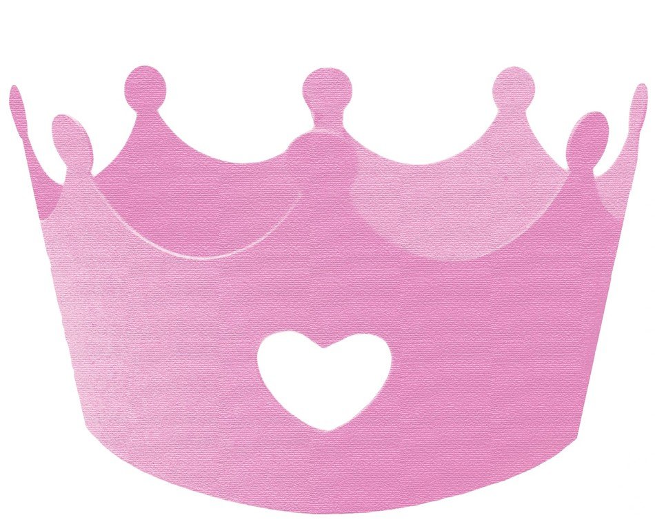clipart of the pink crown