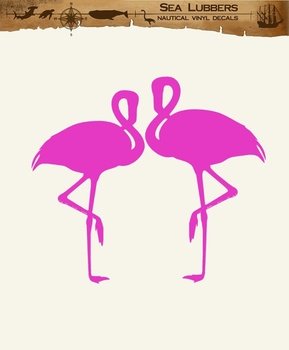 Flamingo Wall Decals