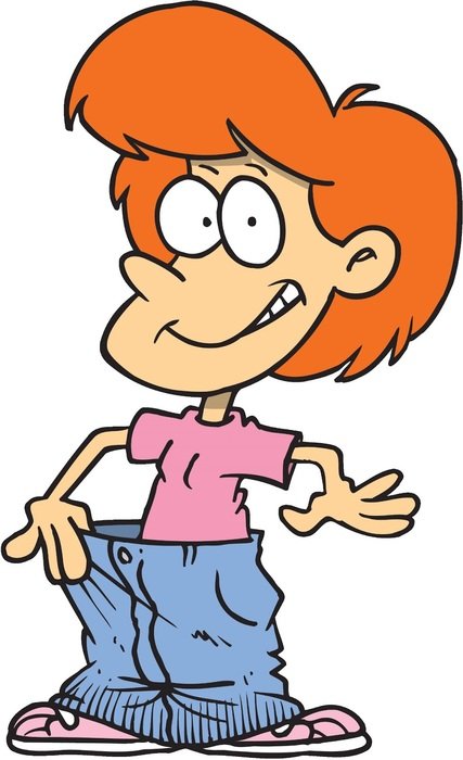 Clip art of Weight Loss