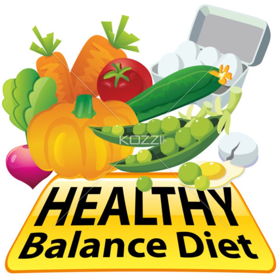 Eating Healthy Food Clip Art N14