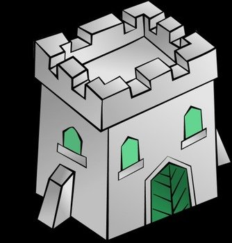 Stone Tower Clip Art