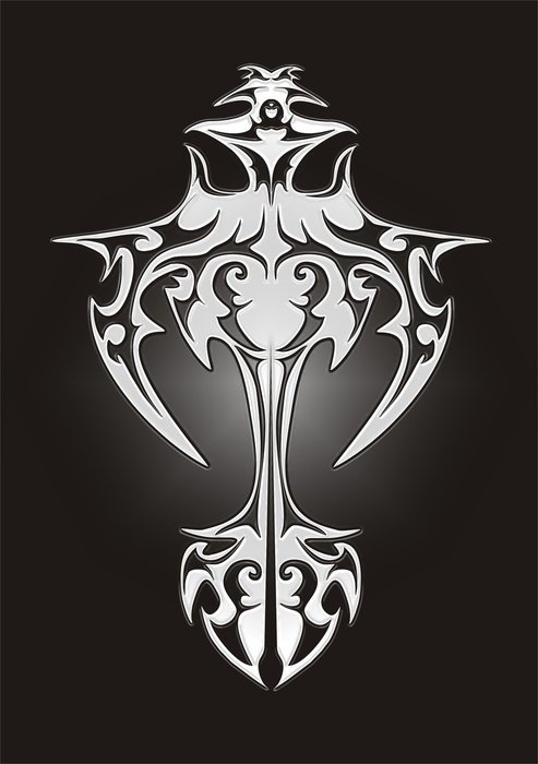 Gothic Cross Tattoos drawing
