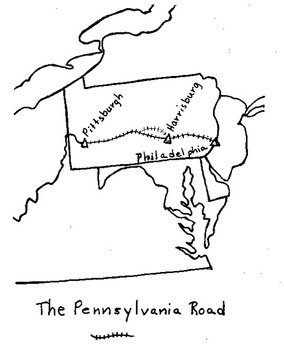 Pennsylvania Road Map