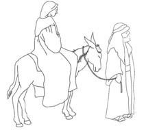Mary And Joseph Coloring Pages N3