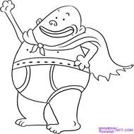 Captain Underpants Coloring Pages N2