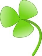 Three Leaf Clover Clip Art N8