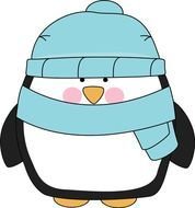 Winter Penguin Clip Art N18