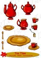 Tea Cup Clip Art N118