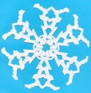 Bing Free Clip Art Snowflake drawing