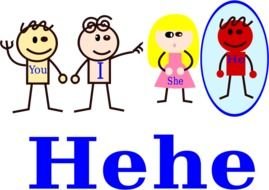 He She Pronouns