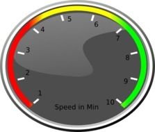 Speedometer Clip Art N12