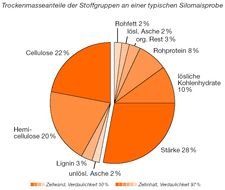 Cellulose Hemizellulose Lignin Und Die Unl oumlsliche Asche Werden Der