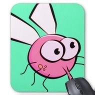 Bug With Big Eyes Cartoon