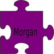 Puzzle Piece Border Clip Art N10