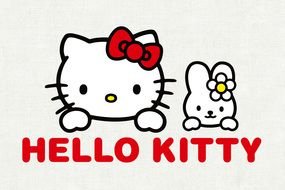 Hello Kitty as a illustration