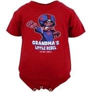 Mississippi Rebels Infant Cardinal Red Grandmas Lil Rebel Mascot