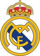 Real Madrid football logo
