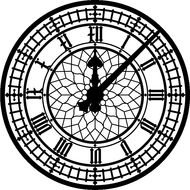 Big Ben Clock Face