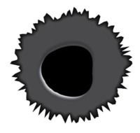 How To Draw Bullet Holes