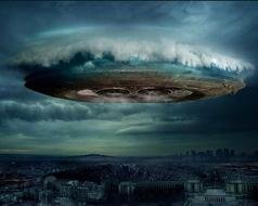 Alien UFO Sightings 2014 drawing