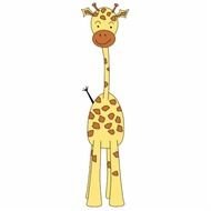 Cartoon Giraffe N7