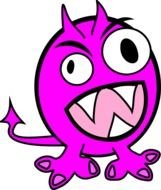 Free Monster Clip Art N17