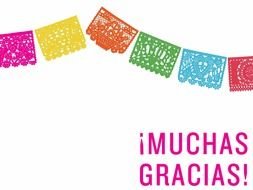 Muchas Gracias as picture for clipart