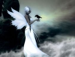 Mystical Angels drawing