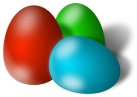 Easter Egg Clip Art drawing