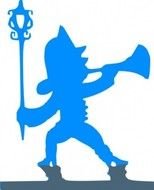 Blow Horn Clip Art N11