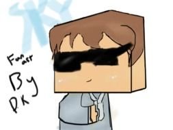 Sky Minecraft Fan Art drawing