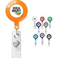 Retractable Badge Holder With Alligator Clip