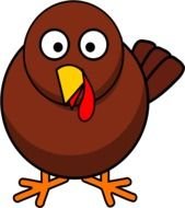 Turkey Cartoon Clip Art N43