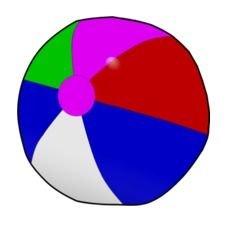 Beach Ball Clip Art N127
