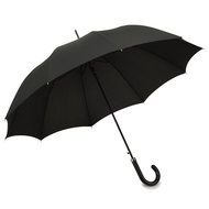 photo of a black umbrella cane