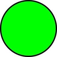 Green Circle Clip Art N16